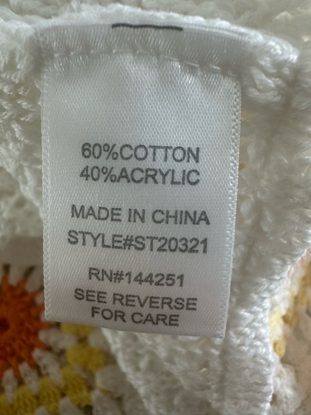 Sincerely Jules White Crochet Top - Picture 9 of 9